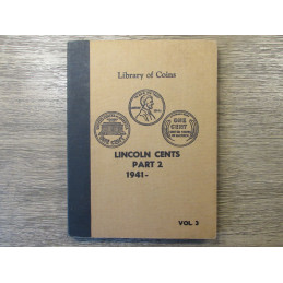 Library of Coins album for Lincoln Cnets Part 2 - 1941 onwards