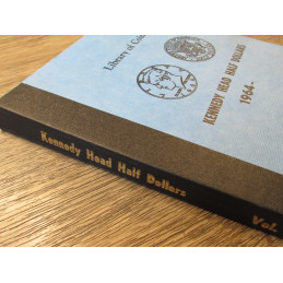 Library of Coins album for Kennedy Half Dollars - 1964 onwards