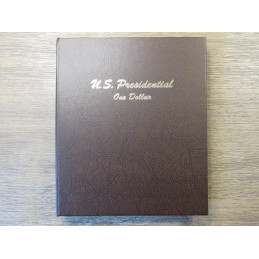 Dansco coin album for US Presidential One Dollar coins