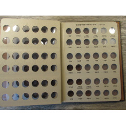 Dansco album for Lincoln Cents - 1935-1979 - vintage supply