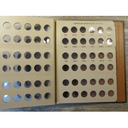 Dansco album for Lincoln Cents - 1935-1979 - vintage supply
