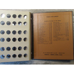 Dansco album for Lincoln Cents - 1935-1979 - vintage supply
