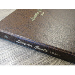 Dansco album for Lincoln Cents - 1935-1979 - vintage supply