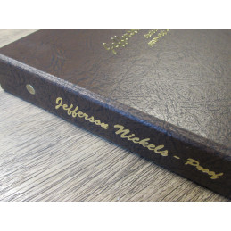 Dansco album for Jefferson Nickels - with proof-only issues