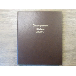 Dansco coin album for Sacagawea One Dollar coins