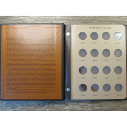 Dansco coin album for Sacagawea One Dollar coins