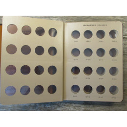 Dansco coin album for Sacagawea One Dollar coins