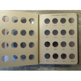 Dansco coin album for Sacagawea One Dollar coins