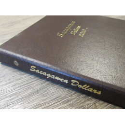 Dansco coin album for Sacagawea One Dollar coins