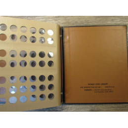 Dansco coin album for Roosevelt Dimes including proof-only issues - 1946 onwards