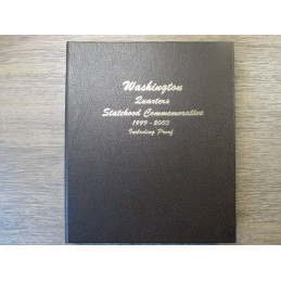Dansco coin album for State Quarters - 1999-2003 including proofs