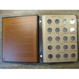 Dansco coin album for State Quarters - 1999-2003 including proofs