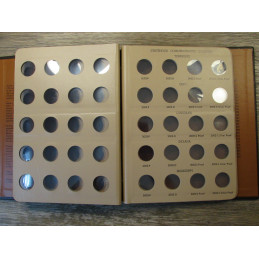 Dansco coin album for State Quarters - 1999-2003 including proofs