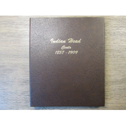 Dansco coin album for Indian Head and Flying Eagle cents - 1857-1909