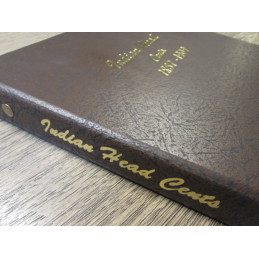 Dansco coin album for Indian Head and Flying Eagle cents - 1857-1909