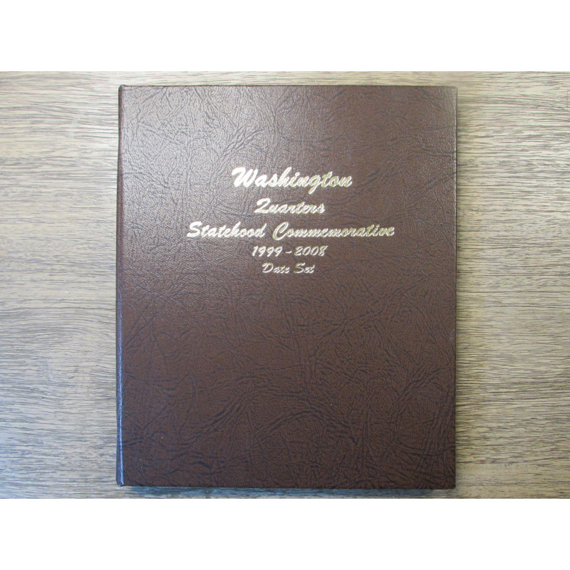 Dansco Coin album for State Quarters - 1999-2008 - date set - vintage supply