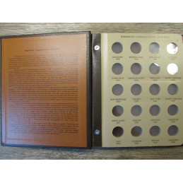Dansco Coin album for State Quarters - 1999-2008 - date set - vintage supply