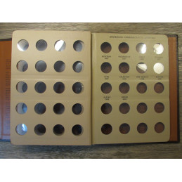 Dansco Coin album for State Quarters - 1999-2008 - date set - vintage supply