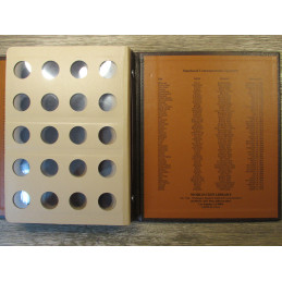 Dansco Coin album for State Quarters - 1999-2008 - date set - vintage supply