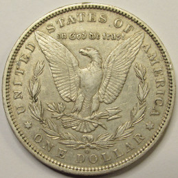 1896 O Morgan Dollar - antique New Orleans mintmark American silver dollar 1896 O Morgan Dollar - antique New Orleans mintmark American silver dollar