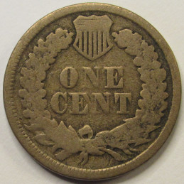 1861 Indian Head Cent - antique better date American Indian cupronickel penny 1861 Indian Head Cent - antique better date American Indian cupronickel penny
