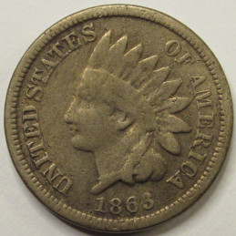 1863 Indian Head Cent - antique Civil War era American Indian cupronickel penny 1863 Indian Head Cent - antique Civil War era American Indian cupronickel penny