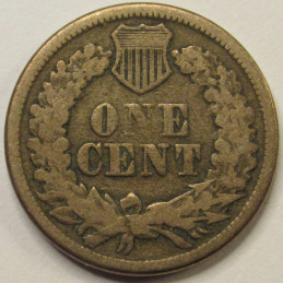 1864 Indian Head Cent - Cupronickel - antique Civil War era American penny 1864 Indian Head Cent - Cupronickel - antique Civil War era American penny