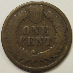 1871 Indian Head Cent - antique semi-key date American Indian penny 1871 Indian Head Cent - antique semi-key date American Indian penny