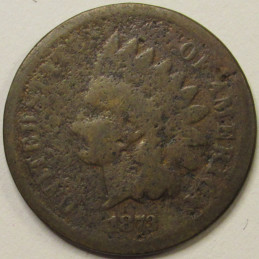 1873 Indian Head Cent - antique American Indian bronze penny 1873 Indian Head Cent - antique American Indian bronze penny