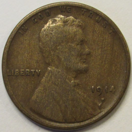 1914 S Lincoln Wheat Cent - antique scarce date San Francisco mintmark penny 1914 S Lincoln Wheat Cent - antique scarce date San Francisco mintmark penny