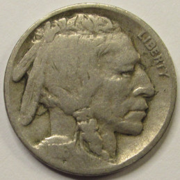 1916 D Buffalo Nickel - antique Denver mintmark American Indian coin 1916 D Buffalo Nickel - antique Denver mintmark American Indian coin