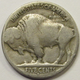 1917 S Buffalo Nickel - antique San Francisco mintmark American Indian coin 1917 S Buffalo Nickel - antique San Francisco mintmark American Indian coin