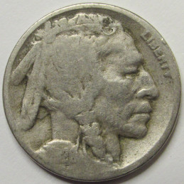 1926 D Buffalo Nickel - antique Denver mintmark American Indian five cent coin 1926 D Buffalo Nickel - antique Denver mintmark American Indian five cent coin