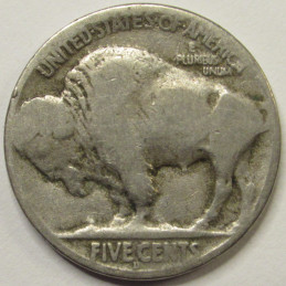 1926 D Buffalo Nickel - antique Denver mintmark American Indian five cent coin 1926 D Buffalo Nickel - antique Denver mintmark American Indian five cent coin