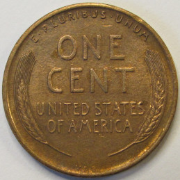 1909 VDB Lincoln Wheat Cent - antique first year of issue American VDB penny 1909 VDB Lincoln Wheat Cent - antique first year of issue American VDB penny