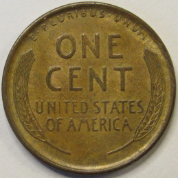 1909 Lincoln Wheat Cent - antique first year of issue American penny 1909 Lincoln Wheat Cent - antique first year of issue American penny