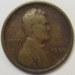 1910 S Lincoln Wheat Cent - antique San Francisco mintmark American wheat penny 1910 S Lincoln Wheat Cent - antique San Francisco mintmark American wheat penny