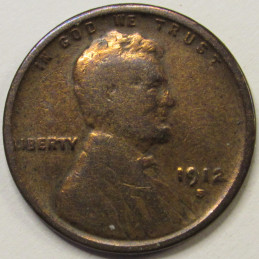 1912 S Lincoln Wheat Cent - antique San Francisco mintmark American wheat penny 1912 S Lincoln Wheat Cent - antique San Francisco mintmark American wheat penny