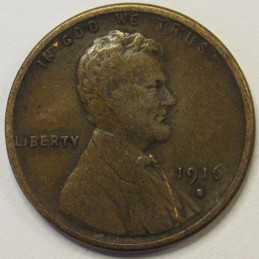 1916 S Lincoln Wheat Cent - antique San Francisco mintmark penny 1916 S Lincoln Wheat Cent - antique San Francisco mintmark penny