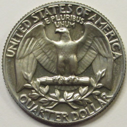 1972 S Washington Quarter - Proof - vintage San Francisco mintmark coin 1972 S Washington Quarter - Proof - vintage San Francisco mintmark coin
