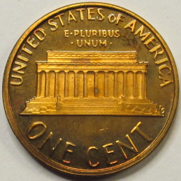 1981 S Lincoln Memorial Cent - Proof - flashy American S mintmark penny 1981 S Lincoln Memorial Cent - Proof - flashy American S mintmark penny