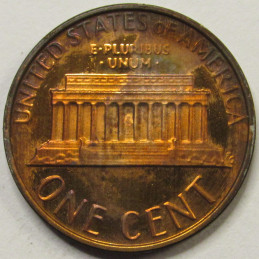 1982 S Lincoln Memorial Cent - Proof - vintage American S mintmark penny 1982 S Lincoln Memorial Cent - Proof - vintage American S mintmark penny