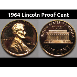 1964 Lincoln Memorial Proof...