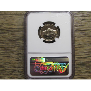 1960 Jefferson Nickel - NGC Graded Proof 67 - vintage professionally certified coin