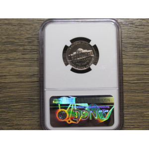1961 Jefferson Nickel - NGC Graded Proof 67 - vintage flashy certified coin