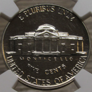 1963 Jefferson Nickel - NGC graded Proof 67 - vintage certified proof coin