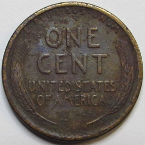 1911 S Lincoln Wheat Cent - antique semi-key date San Francisco mintmark penny