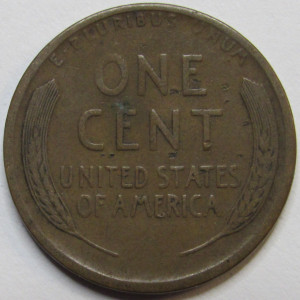 1915 S Lincoln Wheat Cent - antique San Francisco mintmark better date penny