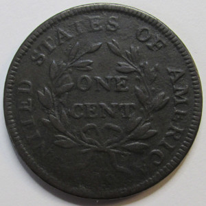 1797 Draped Bust Large Cent - No Stems, Rev 1797 - antique early date American penny