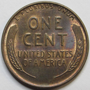 1930 Lincoln Wheat Cent - antique uncirculated American wheat penny